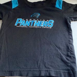 Carolina Panthers size 3T T-shirt excellent condition